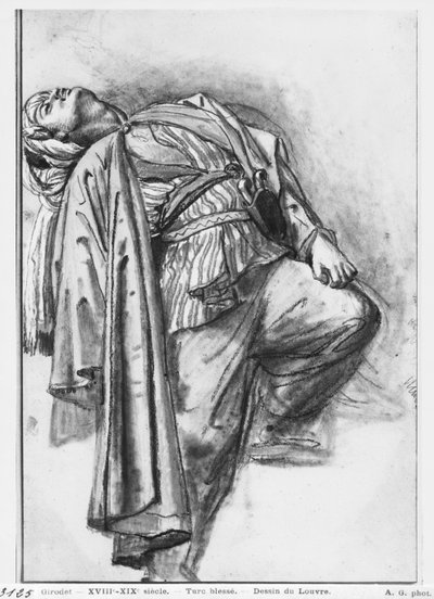 Turc blessé - Anne Louis Girodet de Roucy Trioson